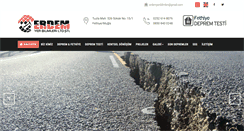 Desktop Screenshot of fethiyedepremtesti.com
